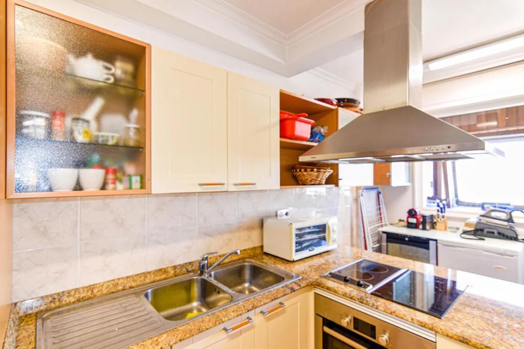 Apartamento Apto. con vistas increibles a 3 min playa, wifi Santander Exterior foto